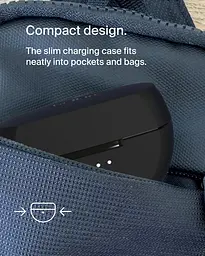Навушники TWS Belkin Soundform Rhythm True Wireless чорний (AUC012BTBK) - мініатюра 8