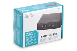 Подовжувач Digitus 4K HDMI Splitter, 2-port teh0013694 - мініатюра 6
