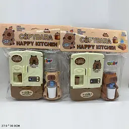 Ігровий набір побутової техніки Capybara Happy Kitchen з міні-холодильником та кулером (QX793-CC) в асортименті