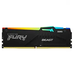 Пам'ять для настільних комп'ютерів Kingston FURY 16 GB DDR5 5600 MHz FURY Beast RGB (KF556C36BBEA-16)