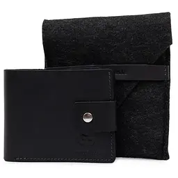 Чоловіче шкіряне портмоне GRANDE PELLE 11,5х10х1,5 см acs0018658 - мініатюра 5