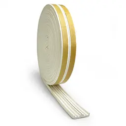 Ущільнювач для дверей клейкий Е-подібний 6 м HORST білий (DS-E 9x4 WHITE) - мініатюра 5