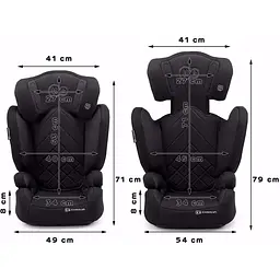 Автокрісло Kinderkraft Xpand 15-36 кг IsoFix Black - мініатюра 4