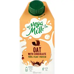 Упаковка вівсяного напою Vega Milk з шоколадом 6 л (500 мл х 12 шт.) - мініатюра 2