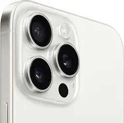 Смартфон Apple iPhone 15 Pro Max 256GB White Titanium Refurbished - мініатюра 2