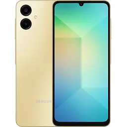 Смартфон Samsung Galaxy A06 4/128Gb Gold (SM-A065FZDGSEK)