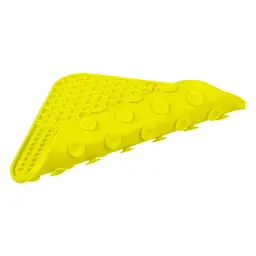 Килимок для злизування Waudog Silicone 190х190х10 мм жовтий - мініатюра 4