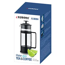 Заварник френч-прес Aurora AU 8004 0.6л - мініатюра 5