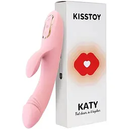 Вібратор-кролик з підігрівом KisToy Katy - мініатюра 3