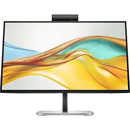 Монітор TFT 23.8" HP S5 Pro 524pm, IPS, 100Hz, HDMI, DP, USB-C, RJ-45, HAS, cam,колонки, чорний (9E0G9UT) - мініатюра 6