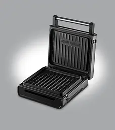 Гриль George Foreman 28000-56 Smokeless Grill 1575 Вт антипригарне покриття білий/сталь (28000-56) - мініатюра 5