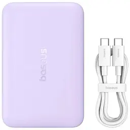 Портативний ЗП Power Bank Baseus EnerFill FM11 Ultra-Mini 22.5W з БЗП 10000mAh (PPFM11-1022) Nebula Purple
