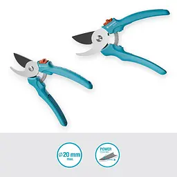 Секатор GARDENA EasyCut Bypass до 20 мм (12230-20) - мініатюра 2