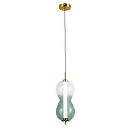 Світильник підвісний LED Levistella 800P3152-1led GGR, 5W, бронзовий метал + скло, три режими світла - мініатюра 2