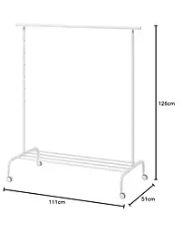 Вішак для одягу IKEA Білий 111×51×126–175 см - мініатюра 2