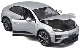 Автомодель Bburago Porsche Macan 4 Electric 1:24 чорний (18-21114) - мініатюра 3