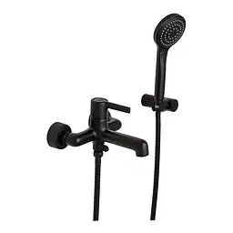 Змішувач для ванни Haiba Markus 009 Euro Black HB3975 Чорний матовий