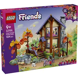 Конструктор LEGO Friends Затишний лісовий будиночок для осіннього відпочинку (42705) - мініатюра 3