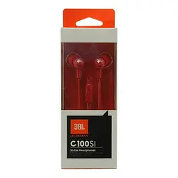 Навушники JBL C100si червоні - мініатюра 3