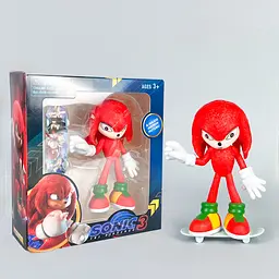 Колекційна фігурка Наклз (Knuckles) у коробці — Sonic The Hedgehog 3 (16 см) - мініатюра 1
