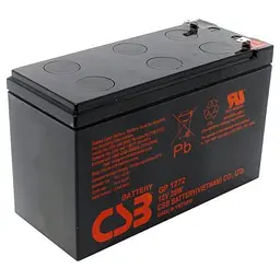 Батарея до ДБЖ CSB 12В 7.2 Аг (GP1272_28W) - мініатюра 2