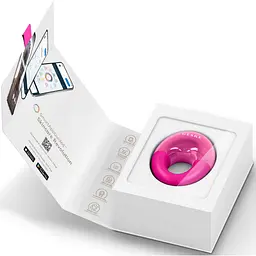 Масажер для очей GESKE Cool & Warm Eye Massager 7 в 1 бузковий - мініатюра 6