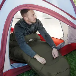 Спальник з капюшоном Naturehike CNK2300SD014 MJ600 Січ, зелений - мініатюра 4