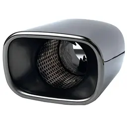 Насадка на глушник Vitol 165x95-70x59 мм Темний Хром (НГ-0415-BK) - мініатюра 2