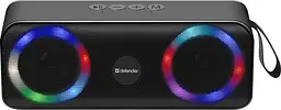 Акустична система 1.0 Defender Q1 10W Light/BT/FM/USB/TF/AUX - мініатюра 2