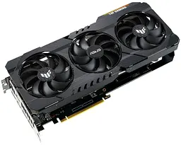 Відеокарта ASUS RTX 3060Ti 8Gb TUF Gaming OC LHR (TUF-RTX3060TI-O8G-V2-GAMING) (GDDR6, 256 bit, PCI-E v4.0 x16) Б/в - мініатюра 2
