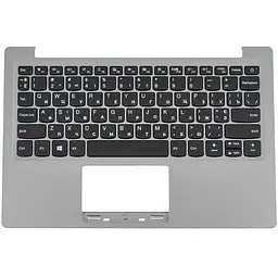 Клавіатура для ноутбука LENOVO (IdeaPad 120S-11IAP Keyboard+передня панель) rus, silver - мініатюра 2