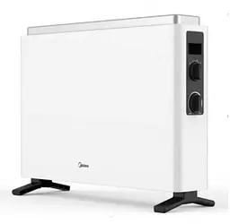 Конвектор електричний Midea NDK20-21A Підлоговий 2,0 кВт, площа обігріву 25 кв.м., білий (000004024)