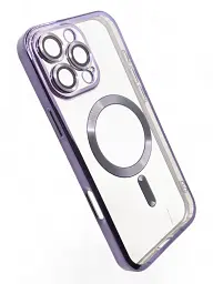Чохол до мобільного телефона BeCover TPU Chrome Case (MagSafe) для Apple iPhone 16 Pro Purple (712084) - мініатюра 2