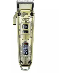 Машинка для стрижки VGR V-005, 8 насадок, Gold
