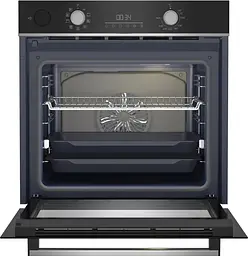 Духова шафа електрична Beko A+ дисплей конвекція телескопічні направляючі 72 л нержавіюча сталь - мініатюра 4