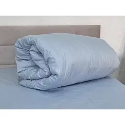 Підковдра Ecotton Pearl Blue сатин 150х215 см блакитна (24759) - мініатюра 2