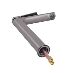 Змішувач для раковини Qtap Slavonice високий QTSLA269GMB45925 Gunmetal Black PVD - мініатюра 3