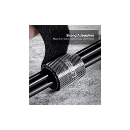 Набір для кріплення Ugreen стрічка-липучка LP124 20 мм Cable Tie Band 2 м чорний (40354) - мініатюра 2