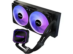 Водяне охолодження ASRock Pro 240 ARGB Black