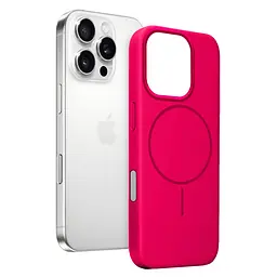 Чохол MAKE Apple iPhone 16 Pro Silicone Solo Fuchsia - мініатюра 3