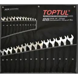 Набір комбінованих ключів Toptul Super-Torque 6-32 мм 26 шт GPAW2601