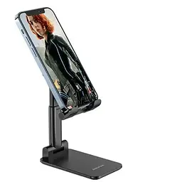 Підставка для телефону чорна настільна mobile holder Borofone BH42 Lite Star