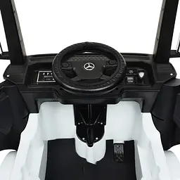 Дитячий електромобіль-вантажівка Bambi M 4208EBLR-1 Mercedes-Benz до 30 кг - мініатюра 9