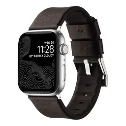 Ремінець Apple Watch 41/Watch 40/Watch 38mm Coffe Silver (37204_3610741)