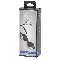 Вагінальні кульки Fifty Shades of Grey Inner Goddess, 20.3 см, сірий - мініатюра 4