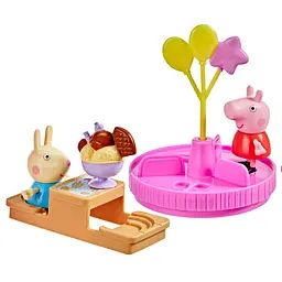 Ігровий набір PEPPA FIGURINES серії "Моменти з Пеппою" – КАРУСЕЛЬ І ЛАСОЩІ Peppa Pig G1873 - мініатюра 2