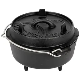 Казан-жарівня чавунна Petromax Dutch Oven ft3 на ніжках 1.6 л (1017-ft3)