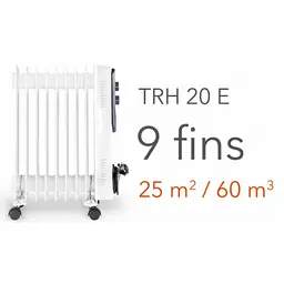 Масляний обігрівач Trotec TRH 20 E - мініатюра 9