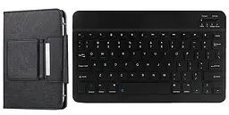 Чохол-підставка універсальна з Bluetooth клавіатурою для планшетів (9.5", 9.6", 9.7",10" ,10.1") Black - мініатюра 6