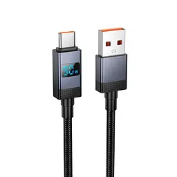 Кабель HOCO Type-C Generic charging data cable with display X118 |1m, 5A| - мініатюра 3